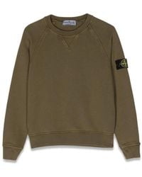 Stone Island - Crewneck Sweatshirt - Lyst