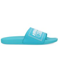 Versace Jeans Couture - Elastane Pvc Flat - Lyst