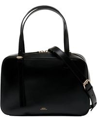 A.P.C. - Leather Handbag - Lyst