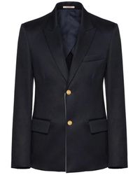 Valentino - Giacca M/Petto Semifoderata - Lyst