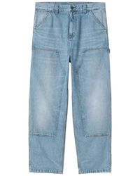 Carhartt - Denim Cotton Jeans - Lyst