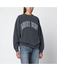 Anine Bing - Washed Miles Cotton Sweatshirt - Lyst
