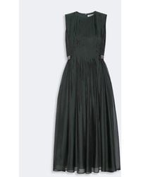 Max Mara - Fit-And-Flare Organza Dress - Lyst