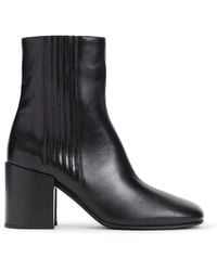 Dries Van Noten - Calf Leather Bootie - Lyst
