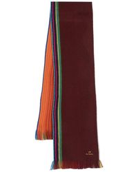 Paul Smith - Ps Paul Smith Scarf Reversible Stripes - Lyst