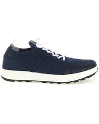 Kiton - Technical Cotton Sneakers - Lyst