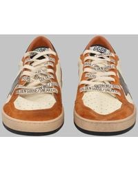 Golden Goose - Mixed Leather Sneakers - Lyst