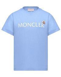 Moncler - T-Shirt With Logo - Lyst