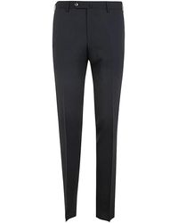 PT01 - Superlight Deluxe Wool Slim Flat Front Pants - Lyst