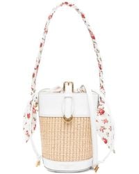 Dolce & Gabbana - Dolce & Gabbana Capri Rafia Bucket - Lyst
