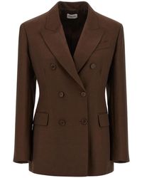 P.A.R.O.S.H. - P. A.R. O.S. H. Viscose Blazer - Lyst