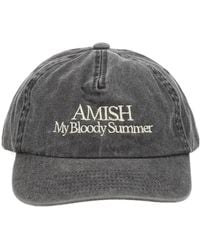 AMISH - Baseball Cap With Embroidery - Lyst