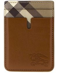 Burberry - A:Ms Phone Card Case Slt:166983:B8630 - Lyst