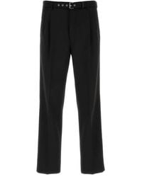Prada - Wool Pant - Lyst
