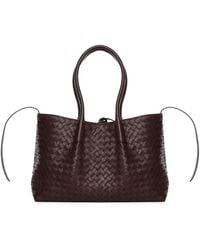 Bottega Veneta - Pinacoteca Leather Tote Bag - Lyst