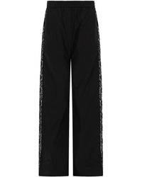 MSGM - Pantalone Dritto Con Dettagli - Lyst