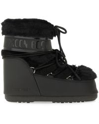 Moon Boot - "Icon" Low Faux Fur Boot - Lyst