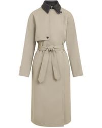 Bottega Veneta - Belted Trench Coat - Lyst