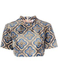 Etro - Top Cropped - Lyst