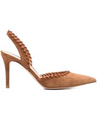Gianvito Rossi - Shoes Suede+Lamb Luggage+Sedona - Lyst