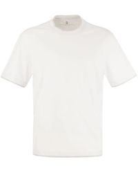 Brunello Cucinelli - Slim Fit Crew-Neck T-Shirt - Lyst