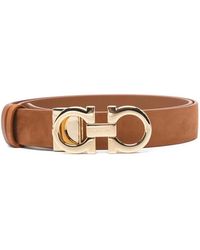 Ferragamo - Leather Belt - Lyst