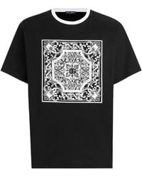 Dolce & Gabbana - T-Shirt With Print And Embroidery - Lyst