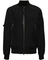 Moose Knuckles - Courville Logo Bomber Jacket - Lyst