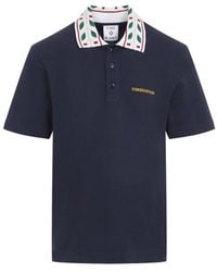 CASABLANCA - Laurel Piqué Polo - Lyst