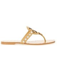 Tory Burch - Bovine Leather Flats - Lyst