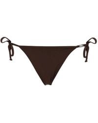 DIESEL - Slip Bikini Con Dettaglio Oval D - Lyst