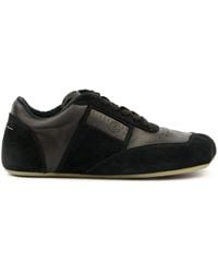 MM6 by Maison Margiela - Leather Sneakers - Lyst