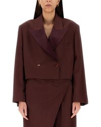Acne Studios - Wool Blend Jacket - Lyst
