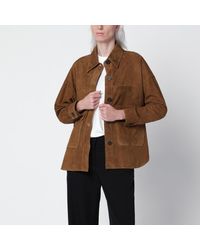 Arma - Kaylee Suede Shirt Jacket - Lyst