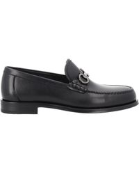 Ferragamo - Leather Loafers - Lyst
