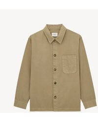 Saint Laurent - Cassandre Cotton Overshirt - Lyst