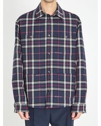 Gucci - Overshirt With Logo - Lyst