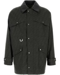 Fendi - Ff Jacquard Jacket - Lyst