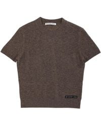 T By Alexander Wang - Alexanderwang.T T-Shirt With Logo - Lyst