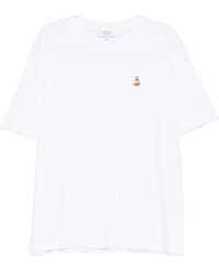 Maison Kitsuné - Dreaming Fox Cotton T-Shirt - Lyst