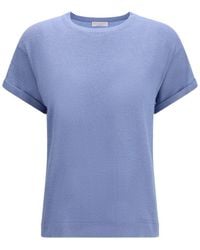 Brunello Cucinelli - Cashmere Glitter T-Shirt - Lyst