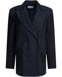 Max Mara - Oversized Double-Breasted Blazer Jackets And Coats - Lyst