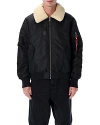 Alpha Industries - B-15 Mod Reversible Bomber - Lyst