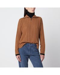 Alexandra Golovanoff - Michel Bi Havane 21 Cashmere Turtleneck - Lyst