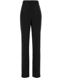 Saint Laurent - Wool Pant - Lyst