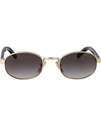 Prada - Pale Metal Sunglasses - Lyst