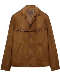 Prada - Leather Jacket - Lyst