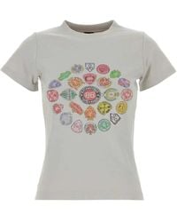 Balenciaga - T-Shirt With Colorful Print - Lyst