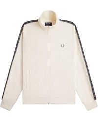 Fred Perry - Felpa Tracksuit Con Logo E Zip - Lyst