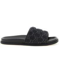 Gucci - Logo Slides - Lyst